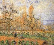 Farmland landscape Camille Pissarro